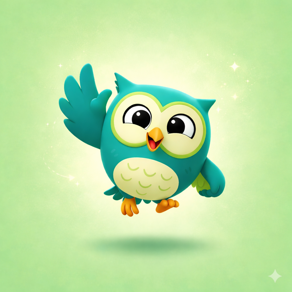 learnly mascot owl